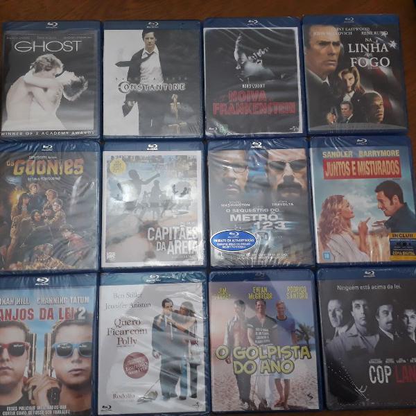 COLEÇÃO BLU-RAYS NOVOS LACRADOS