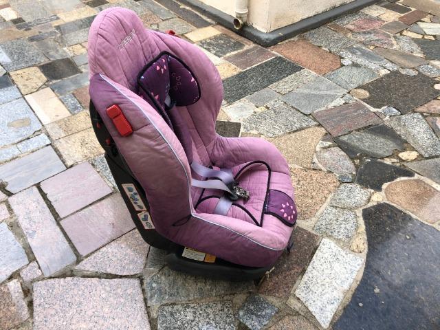 Cadeirinha Cadeira Bebê Carro Inclinável 9-25kg Menina
