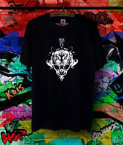 Camiseta com estampa de tigre