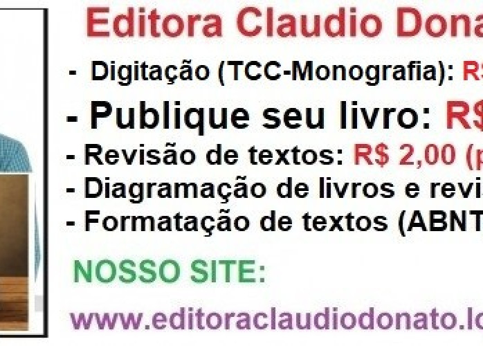 Digitação TCCs, Monografias, Dissertações, Revisão,