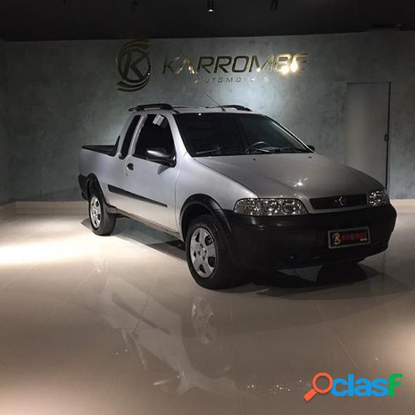 FIAT STRADA TREKKING 1.4 MPI FIRE FLEX 8V CE CINZA 2006 1.4