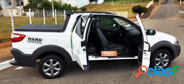 FIAT STRADA WORKING HARD 1.4 FIRE FLEX 8V CD BRANCO 2016 1.4