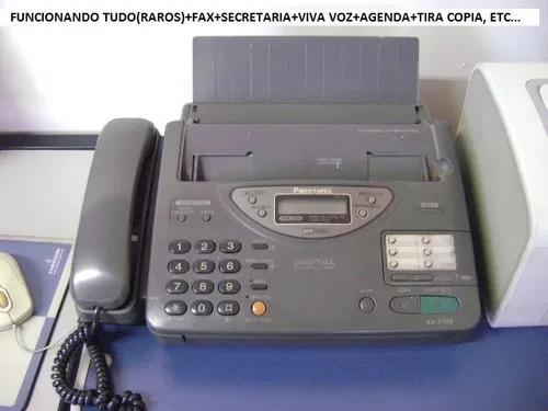 Fax Panasonic Kx F700 Funcionando Tudo Leia Parcelo 2x