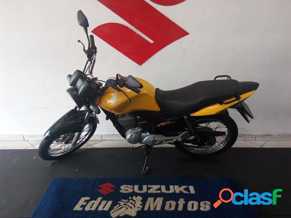 HONDA CG 150 FAN ESDI FLEX AMARELO 2013 150 FLEX