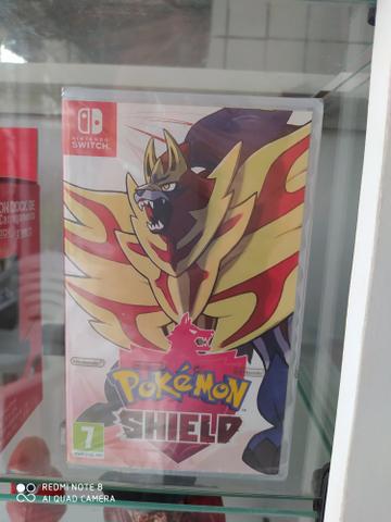 Jogo Pokémon Shield Lacrado- Nintendo Switch