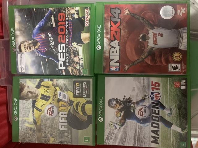 Jogos Xbox ONE 5 por 85,00