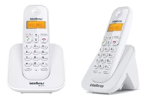 Kit Telefone Intelbras S/fio Ts 3110 Branco + Ts 3111 Branco
