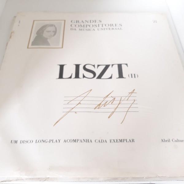 LISZT II LP grandes compositores N21