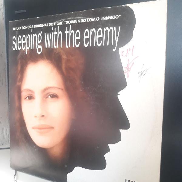 LP Trilha Sonora Dormindo com o Inimigo 1991 Promocional Com