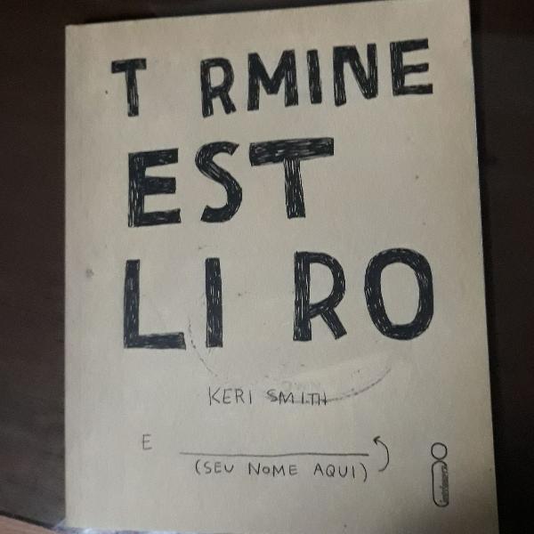 Livro "Termine este livro" - Editora Intrínseca