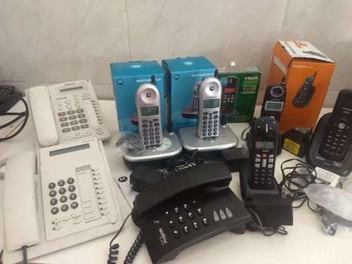 Lote Com 8 Telefones No Estado - Voip, Ip, Ks E S
