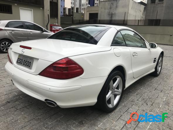 MERCEDES-BENZ SL-500 5.0 E 5.5 CLASSIC 5.0 BRANCO 2002