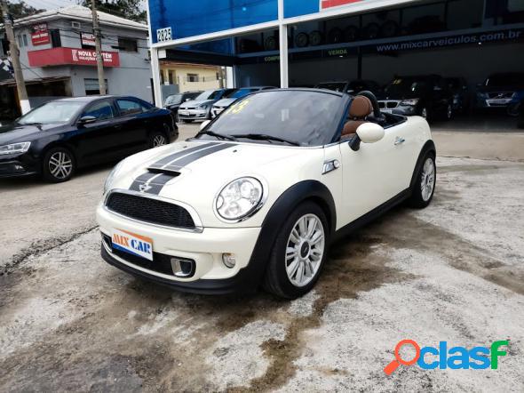 MINI COOPER ROADSTER S 1.6 AUT. BRANCO 2013 1.6 16V GASOLINA