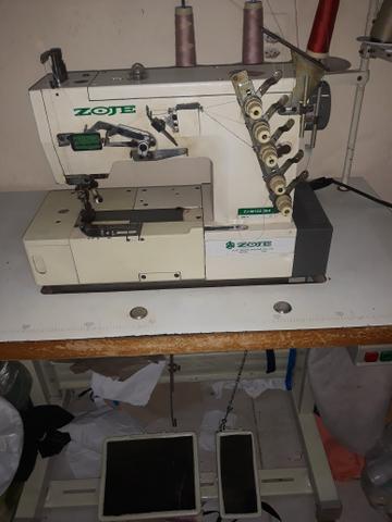 Maquina costura industrial golera reta overlok