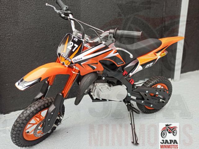 Mini Moto Cross 50cc Partida Elétrica Frete Grátis Jota Mini