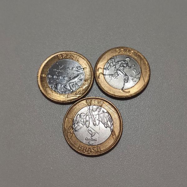 Moedas das olimpíadas e Jk