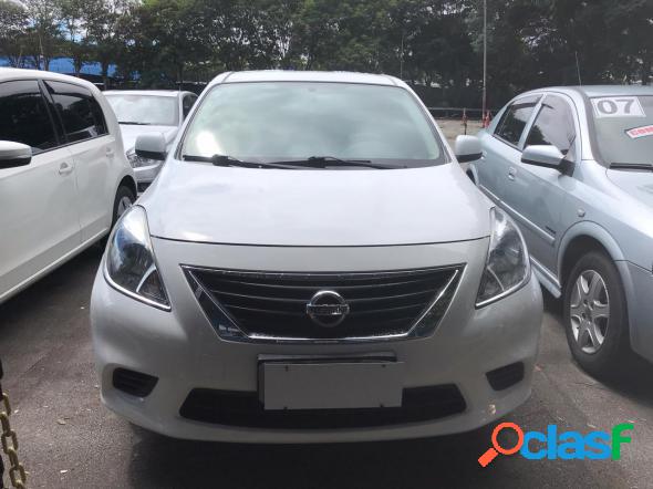 NISSAN VERSA SV 1.6 16V FLEX FUEL 4P MEC. BRANCO 2013 1.6