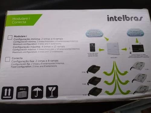 Pabx Conecta Intelbras 2 Linhas/8 Ramais