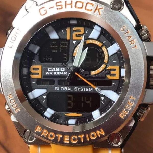 Relógio G-shock Importado Steel Aço Robusto Super Oferta