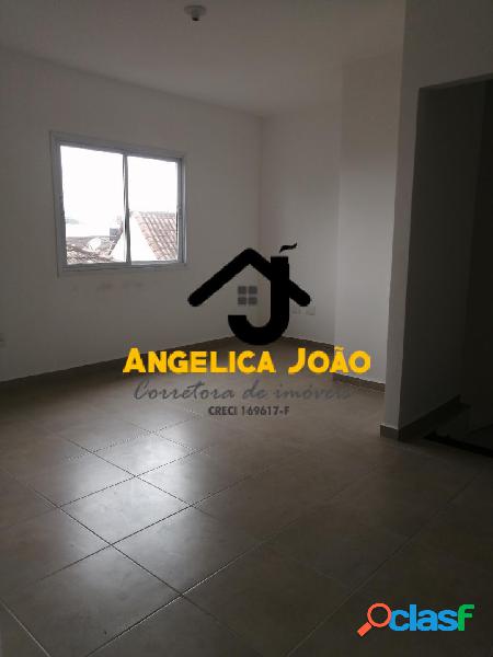 Sobreposta em condomÃ­nio 02 dorm - Pq. Sao Vicente
