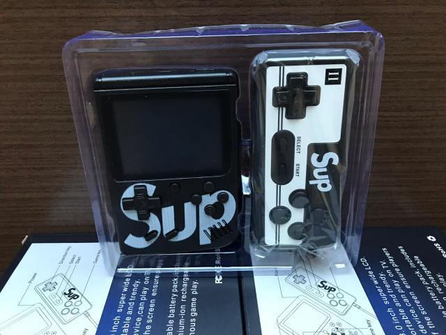 Sup Game Box novos na caixa com 400 jogos e controle pra
