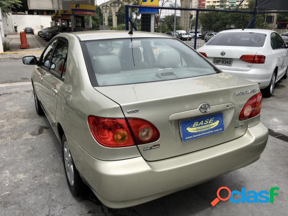 TOYOTA COROLLA XEI 1.81.8 FLEX 16V AUT. BEGE 2004 1.8 16V