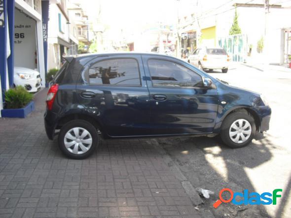 TOYOTA ETIOS X 1.3 FLEX 16V 5P MEC. AZUL 2015 1.3 FLEX