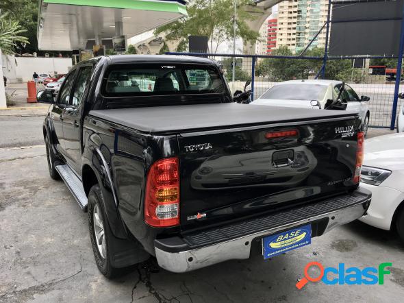 TOYOTA HILUX CD SRV D4-D 4X4 3.0 TDI DIES PRETO 2009 3.0