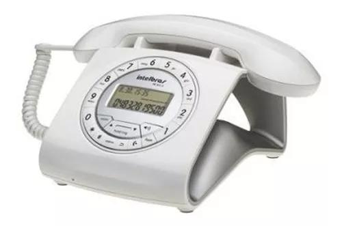 Telefone Com Fio Intelbras C/ Identificador Chamadas Tc 8312