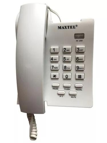 Telefone Com Fio Maxtel Mesa Parede Mt-3037