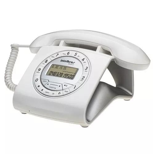 Telefone Com Fio Tc8312 Branco Intelbras