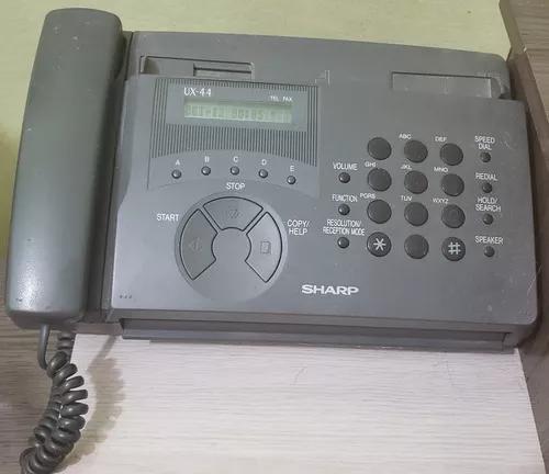 Telefone Fax Ux44 Sharp Com Manual Funcionando Perfeitamente