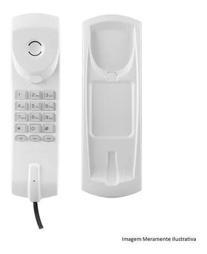 Telefone Fixo De Mesa Ou Parede Com Fio Tc 20 Intelbras