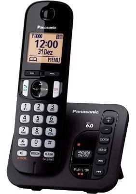 Telefone S/ Fio Dect 6.0 C/ Identific E Secretaria Panasonic