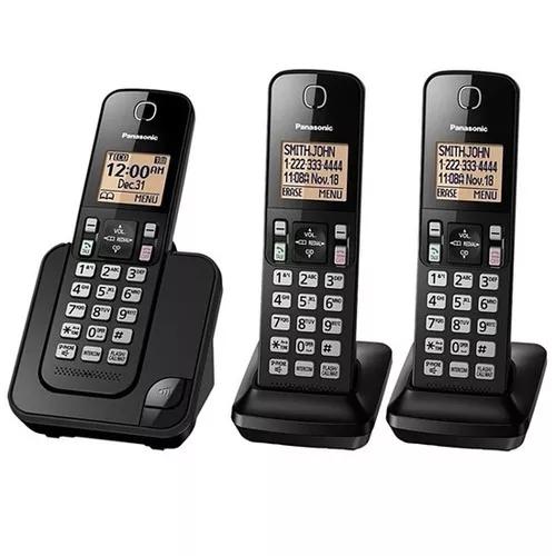 Telefone S/ Fio Panasonic Kx-tgc353 1 Base + 2 Ramais