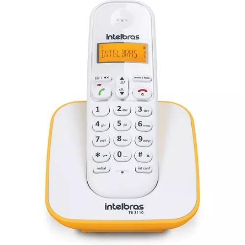 Telefone S/ Fio Ts 3110 Branco/amarelo Dect 6.0 Ed. Especial