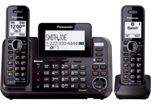 Telefone S/fio Panasonic C/ 2 Linhas E Secretaria Eletronica