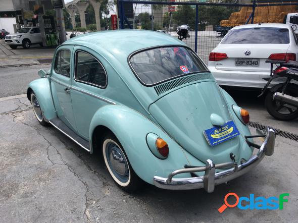 VOLKSWAGEN FUSCA 1200 AZUL 1962 1200 GASOLINA