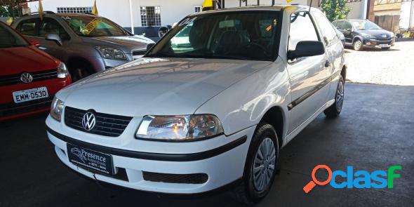 VOLKSWAGEN GOL 1.0 PLUS 8V 2P BRANCO 2004 1.0 ALCOOL