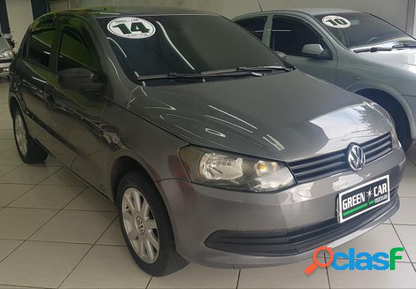 VOLKSWAGEN GOL CITY (TREND) 1.0 MI TOTAL FLEX 8V 4P CINZA