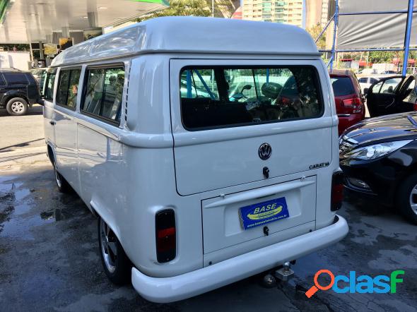 VOLKSWAGEN KOMBI CARAT BRANCO 2002 1.6 GASOLINA E GAS