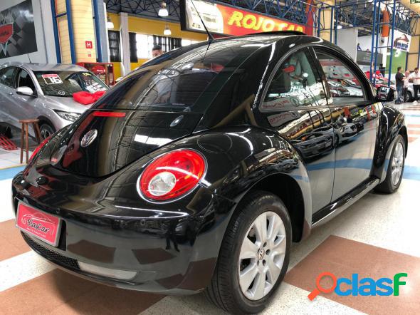 VOLKSWAGEN NEW BEETLE 2.0 MI AUT. PRETO 2008 2.0 GASOLINA