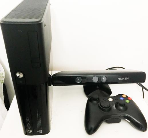 XBOX 360 C/ Kinect - 67 jogos na memória