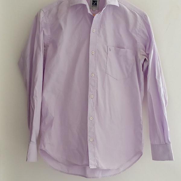 camisa lavanda