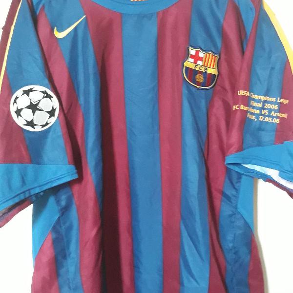 camisa ronaldinho barcelona 2006 original