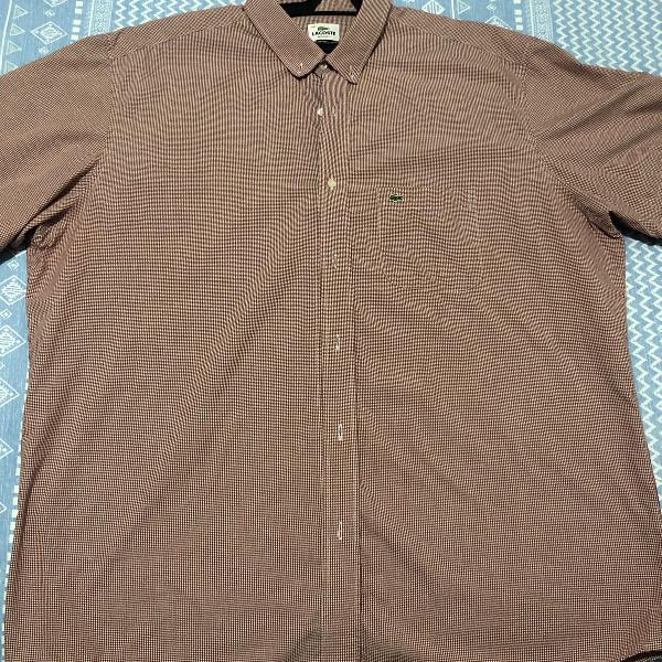 camisa social quadriculada