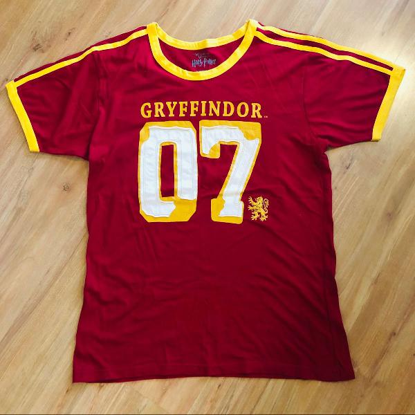 camiseta harry potter grifinória - tam m