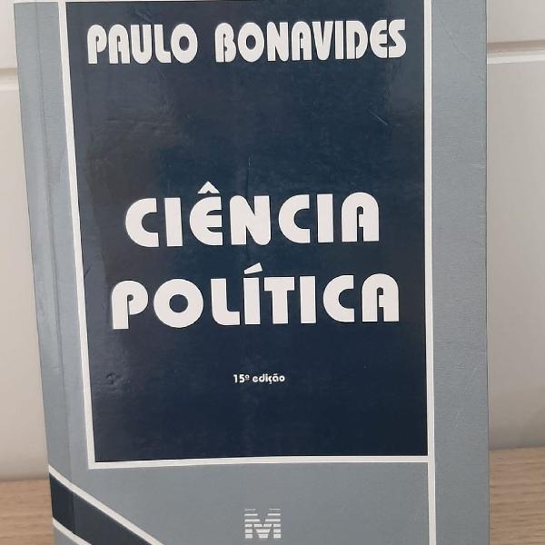 ciência política - Paulo Bonavides
