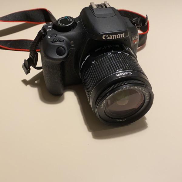 câmera digital canon e0s rebel t5