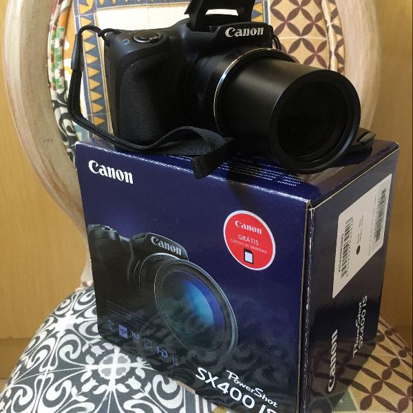 câmera digital canon sx400 si zoom 30x